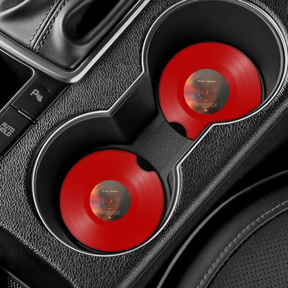 Ariana Grande Eternal Sunshine Vinyl Car Coasters - Picture 1 of 1